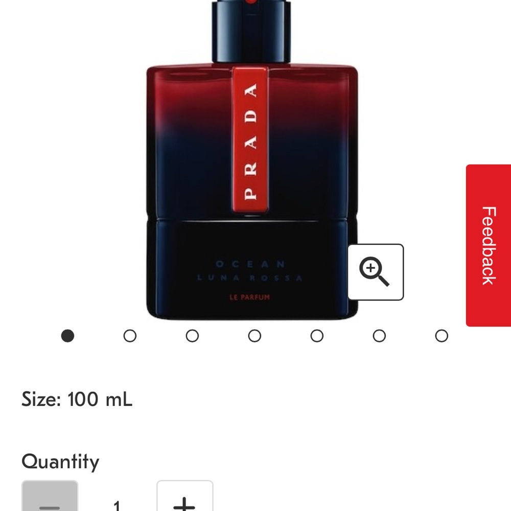 Prada Beauty Parfum in ocean Luna Rossa